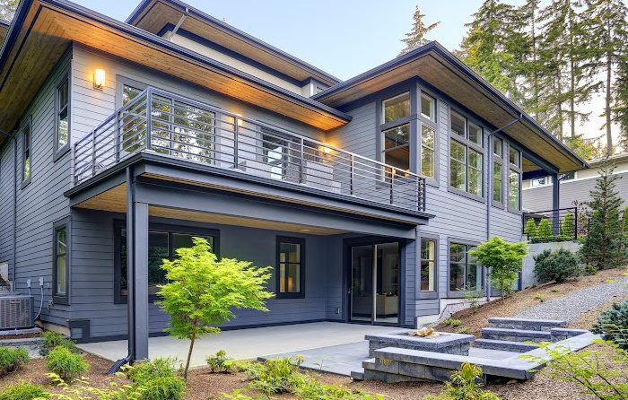 Newly painted modern apartment exterior showcasing quality interior painting services offered by All Coast Painting